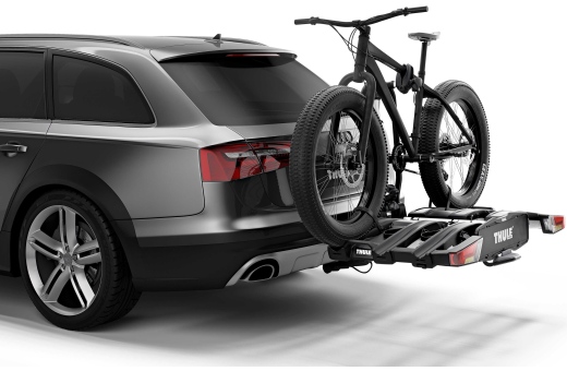 Tack vare den höga lastkapaciteten går det även att transportera elcyklar och tunga mountainbikes