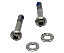 SRAM Caliper Flat mount bracket mounting bolts Stainless T25 - 27 mm Pack of 2 pcs.