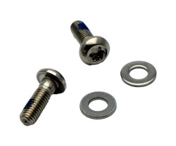 SRAM Bracket Mounting Bolts Stainless T25 - 22 mm Flat Mount Caliper Pack of 2 pcs.