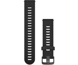 Armband Garmin Quick Release 20 mm silikon svart/mörkgrå