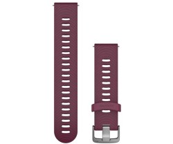 Armband Garmin Quick Release 20 mm silikon bärfärgad/grå
