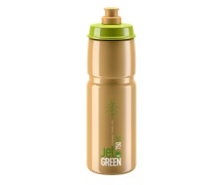 Flaska Elite JET Green Brown White Logo 750ml