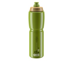 Flaska Elite JET Green Olive White Logo 950ml