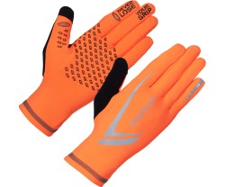 Handskar GripGrab Running Expert hi-vis Winter orange