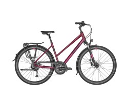 Hybridcykel Bergamont Horizon 6 Lady röd