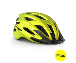 Cykelhjälm MET Crossover MIPS Grön/Yellow Unisize