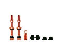 Tubelessventiler MUC-OFF Tubeless Valve Kit V. 2.0 Orange 44mm