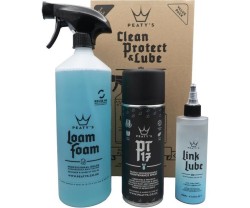 Tvättkit Peaty's Clean Protect Lube Starter Pack