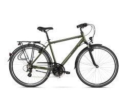 Hybridcykel Kross Trans 2.0 Grön