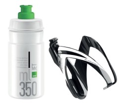Flaskställ Elite Kit CEO 350 ml svart/vit/grön