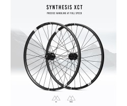 Crankbrothers Hjulset 29" Synthesis XCT 9/10/11 Speed SRAM/Shimano 6-bult 15x110/12x148 mm Carbon TLR svart