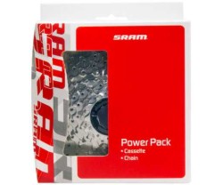 Kassett + kedja SRAM Power Pack PG-830/PC-830 8 växlar 11-28T