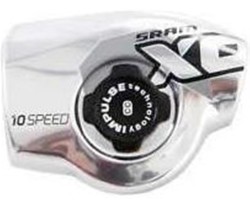Täcklock SRAM X0 trigger växelreglage höger 10 växlar silver