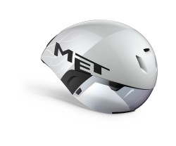 Cykelhjälm MET Racer Codatronca Vit/Silver