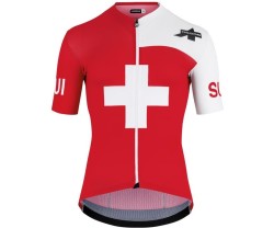 Cykeltröja Assos Suisse FED Jersey S9 Targa Dam Röd
