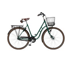 Damcykel Skeppshult Natur Premium 7-Växlar Mossgrön