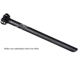 Sadelstolpe Pro PLT 20 mm offset 27.2 x 400 mm svart