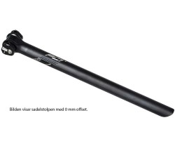 Sadelstolpe Pro PLT 20 mm offset 31.6 x 400 mm svart