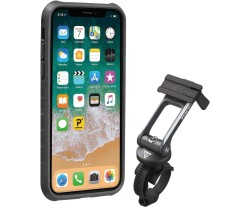Mobilfodral Topeak Ridecase iPhone X svart/grå