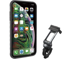 Mobilfodral Topeak Ridecase iPhone XS Max svart/grå
