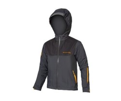 Cykeljacka Endura Kids MT500 JR Waterproof Jacket Grey