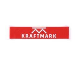 Powerband Kraftmark Mini Loopband Medium Röd