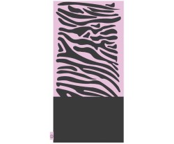 Multiwear OXC Snug Thermal halsvärmare rosa zebra