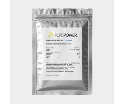 Sportdryck PurePower Carbo Race Electrolyte Blueberry 50 gram