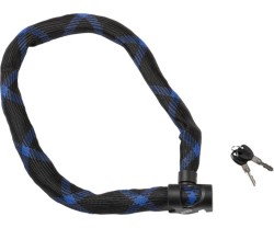 Kättinglås ABUS IVERA Chain 7210 85 cm 7 mm svart/blå
