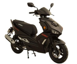 Moped Viarelli Monztro 45km/h (Euro 5 klass 1 moped) matt-black