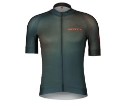 Cykeltröja Scott RC Pro SS aruba green/braze orange