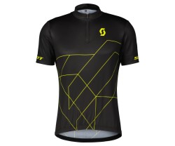 Cykeltröja Scott RC Team 20 SS black/sulphur yellow