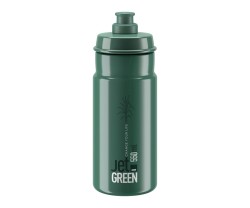 Flaska Elite Jet Green Dark Gray White Logo 550ml